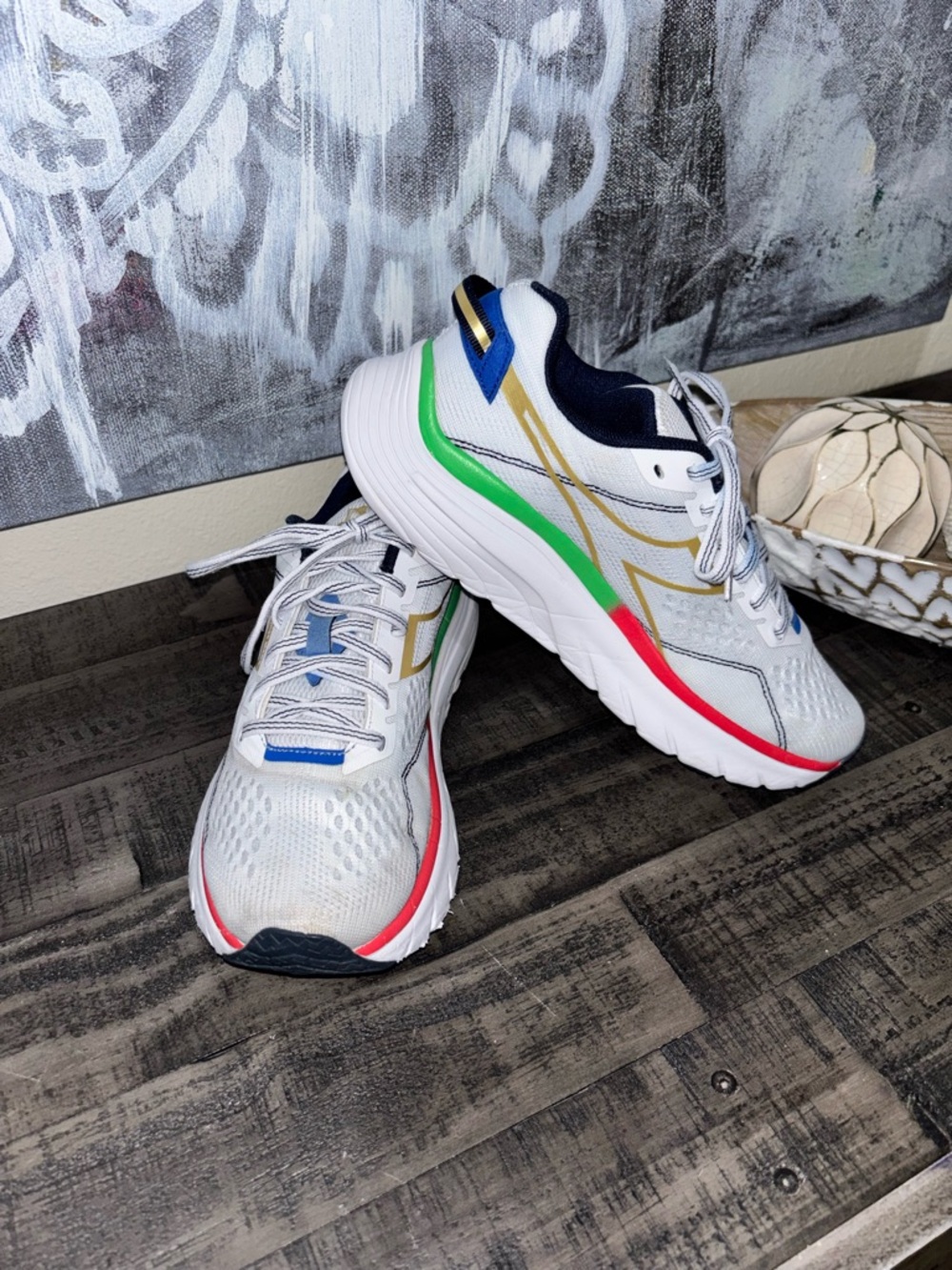 Diadora Women's Equipe Atomo technical running shoes SZ8.5 - Picture 2 of 13